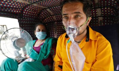 Covid: Countries send aid to ease India's oxygen emergency