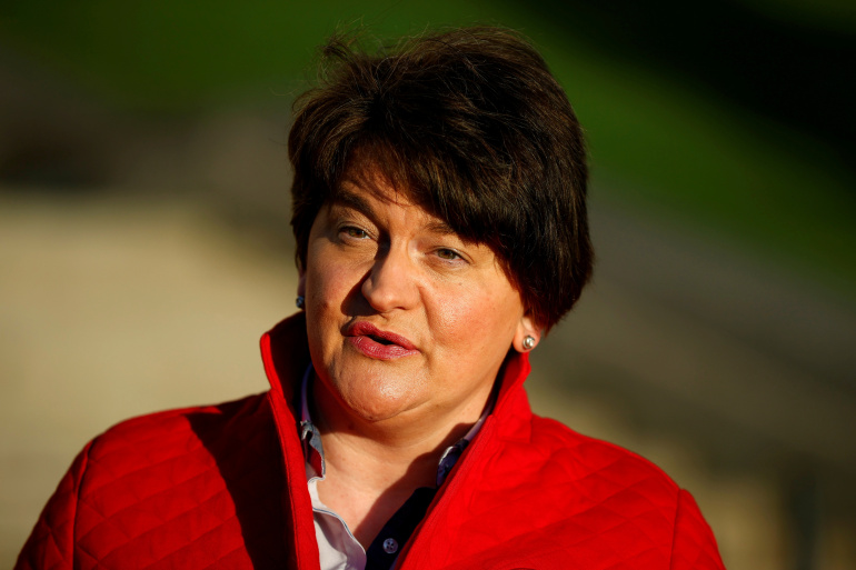 Northern Ireland leader Arlene Foster announces resignation
