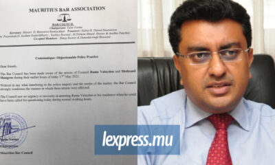 Mauritius Bar Council denounce lawyer's arrest as 'unacceptable'
