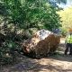 8-tonne rock tumbles down from construction site in Tamarin