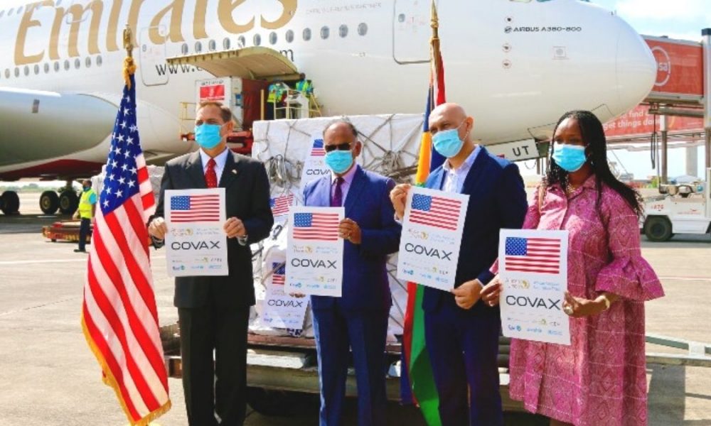 United States donates Pfizer-BioNTech COVID-19 vaccines to Mauritius