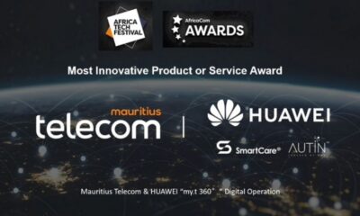 Huawei and Mauritius Telecom bag “Most Innovative Product or Service” Award
