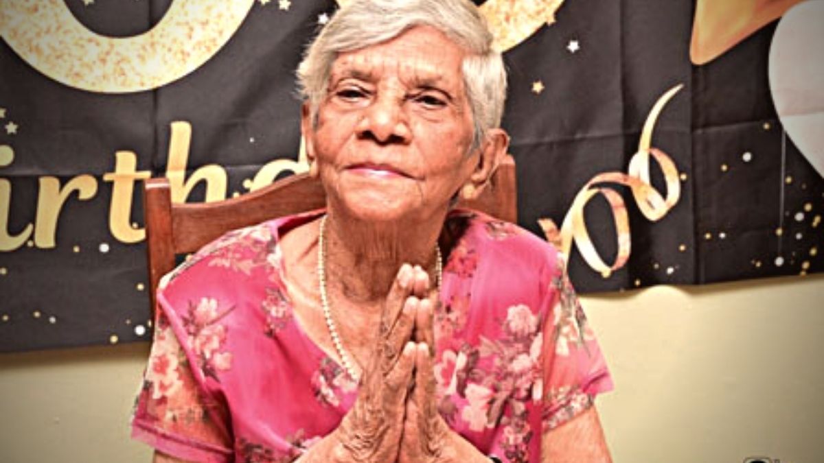 Quatre Bornes resident joins 'centenarian club'