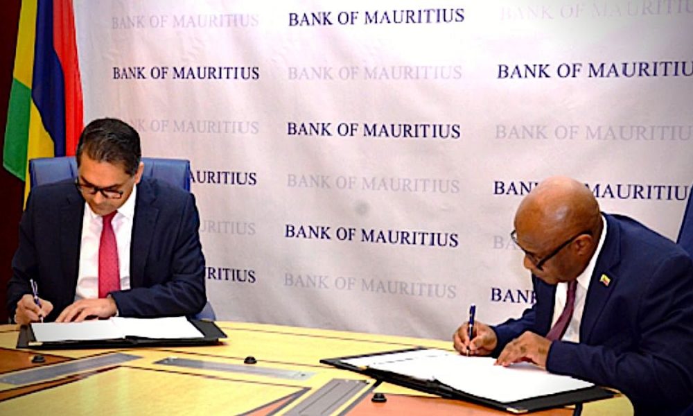 Central Banks of Mauritius and Comores sign MoU to reinforce cooperation