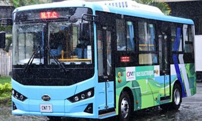 State-owned public transport company launches first electric bus