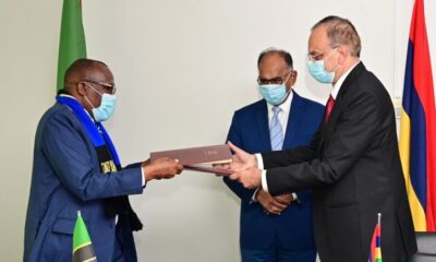 Mauritius, Tanzania sign general framework agreement