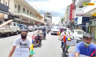 Bike protest in Port Louis to demand removal of taxes on fuel