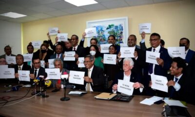 All Mauritius opposition MPs suspended over PM's alleged 'High Treason'
