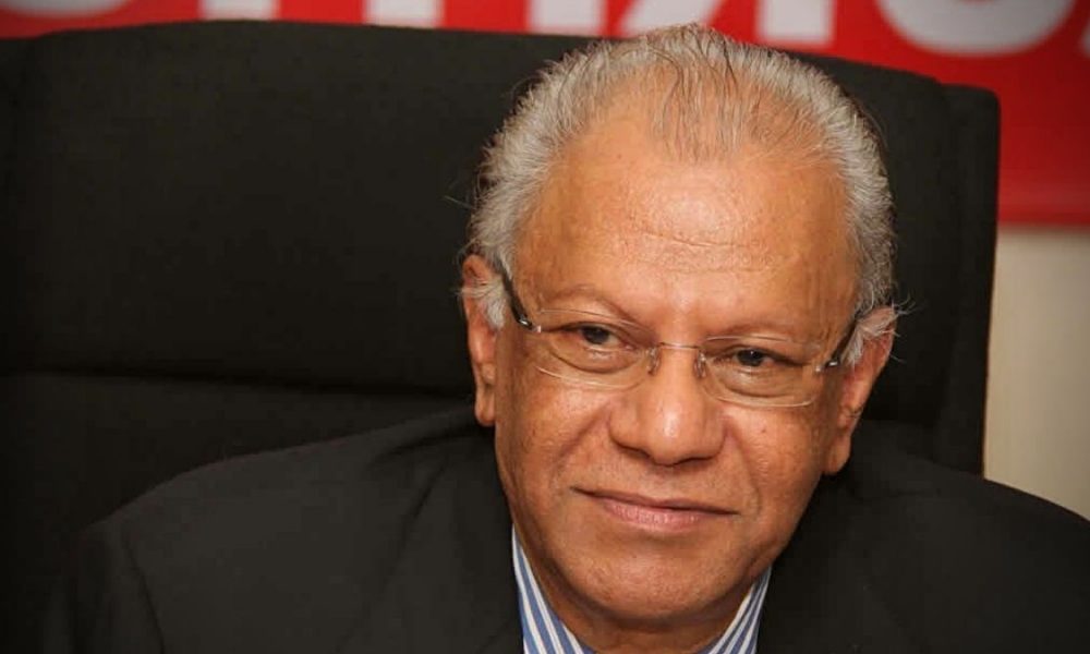 Labour Party leader Dr Ramgoolam admitted to hospital