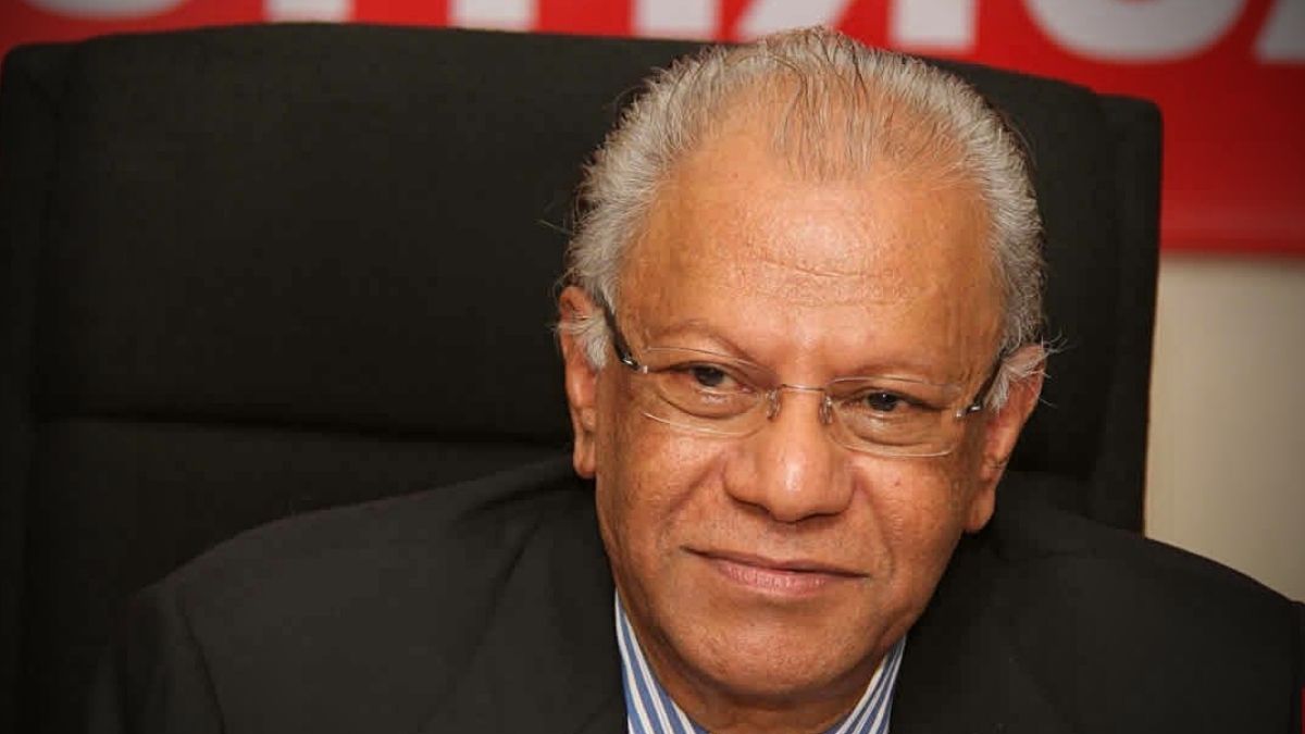 Labour Party leader Dr Ramgoolam admitted to hospital