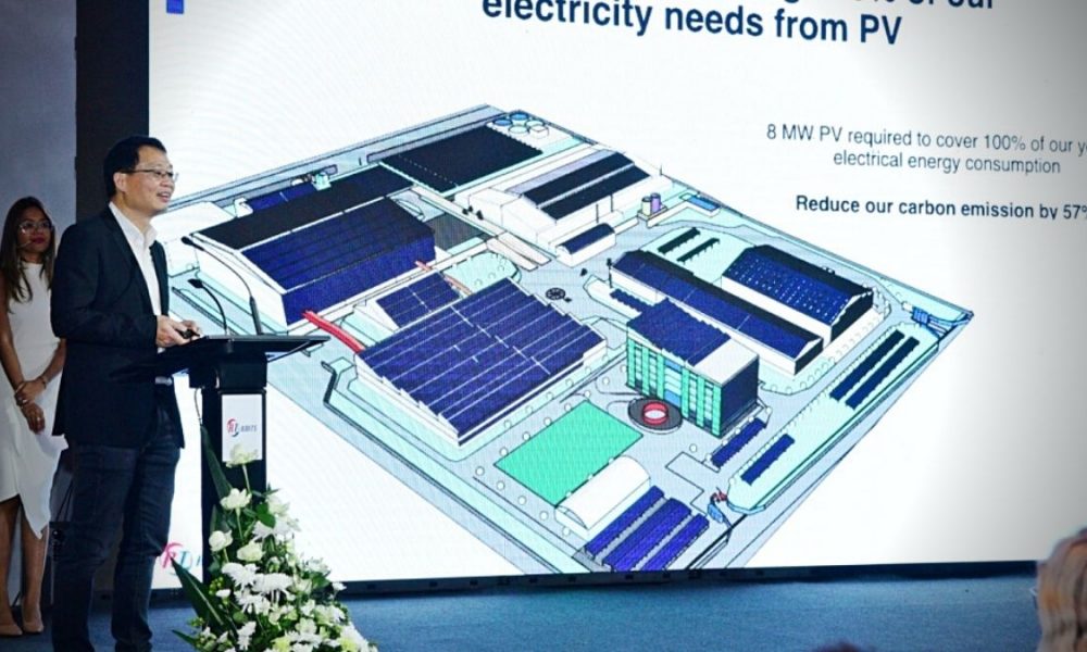 Textile giant launches solar photovoltaic (PV) farm