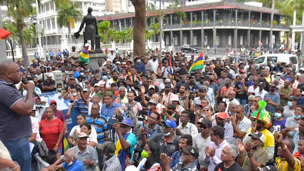 Anti-government rally in Mauritius reveals opposition's weaknesses