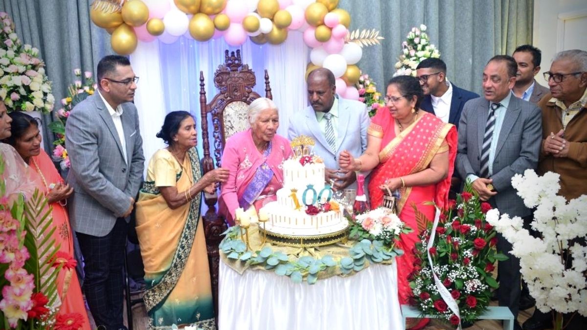 Mrs Chagoonah Bappoo becomes 170th centenarian of Mauritius