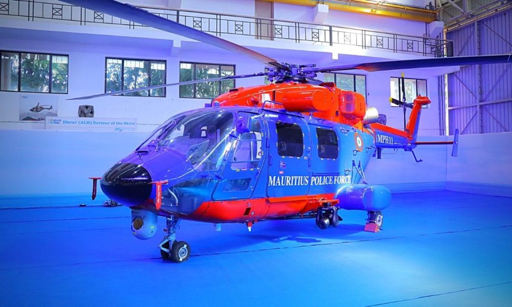 Mauritius Police Commissioner in India to take delivery of helicopter