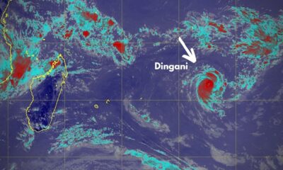 Tropical storm Dingani is 1,300kms away: Mauritius safe for now…