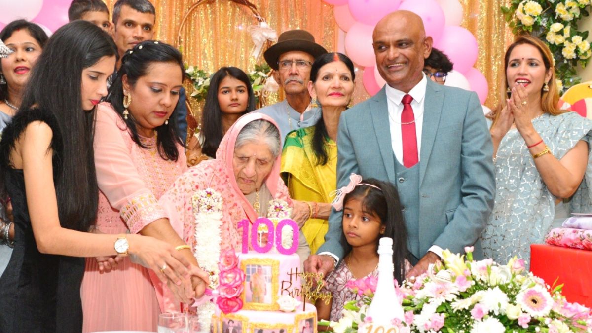 A century of love and resilience: Mother of 15 celebrates 100th birthday