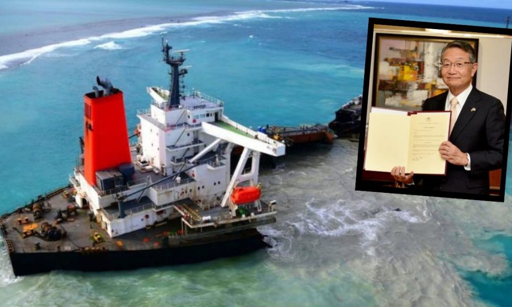 Chairman of MV Wakashio Operator Named Honorary Consul of Mauritius in Japan