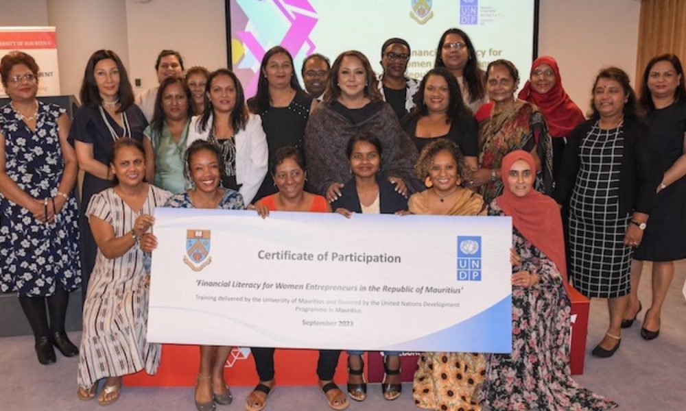 UNDP: Financial Education for 30 Women Entrepreneurs
