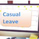 Government Employees Eligible to 2-Hour Casual Leave Employees