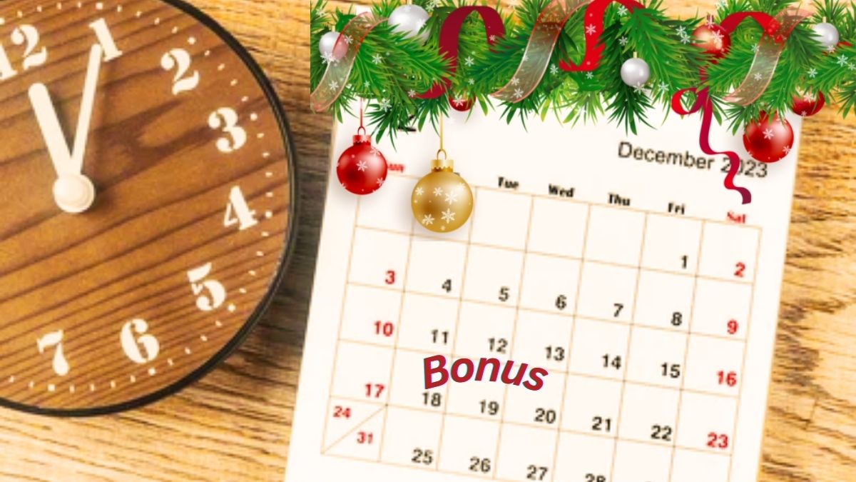 Mandatory payment of end-of-year bonus 5 days before December 25