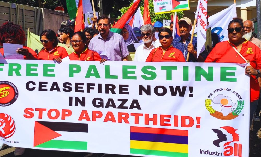 Palestine Freedom March: Mauritians Demand to Cut Ties with Israel
