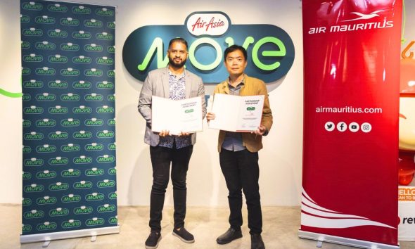 AirAsia MOVE Expands Global Reach, Air Mauritius Joins the Flock