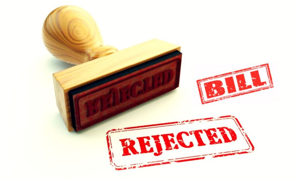 Constitution Amendment Bill and Political Financing Bill Rejected