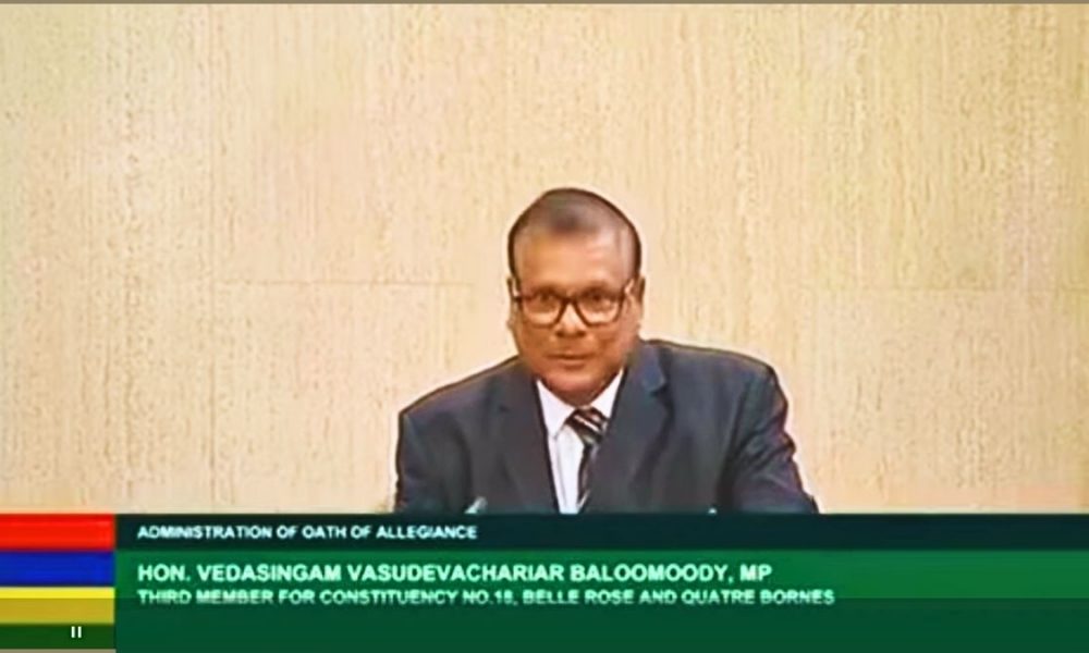 National Assembly: Veda Baloomoody Elected Deputy Speaker