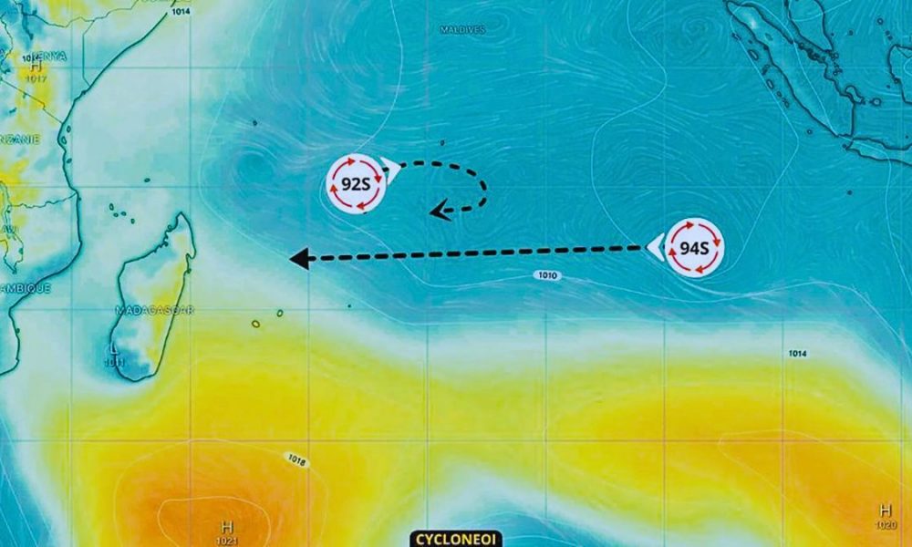 Meteorological Phenomenon: System 94 S Poses Potential Cyclonic Threat