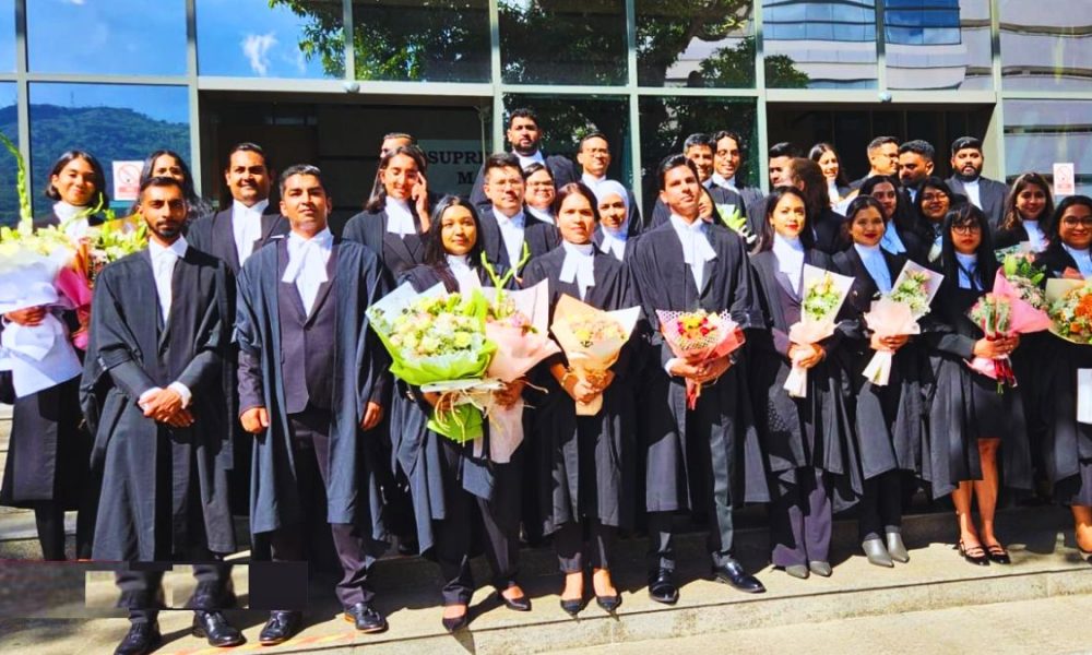 40 Fresh Barristers Sworn in to Champion Justice in Mauritius