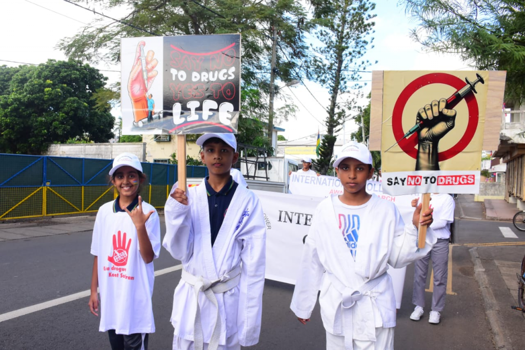 "Life is Beautiful Without Drugs": Youth Say NO to Narcotics