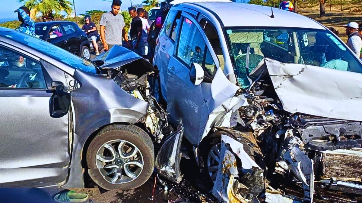 Accident in Cascavelle: 4 Injured, Including 2 Children