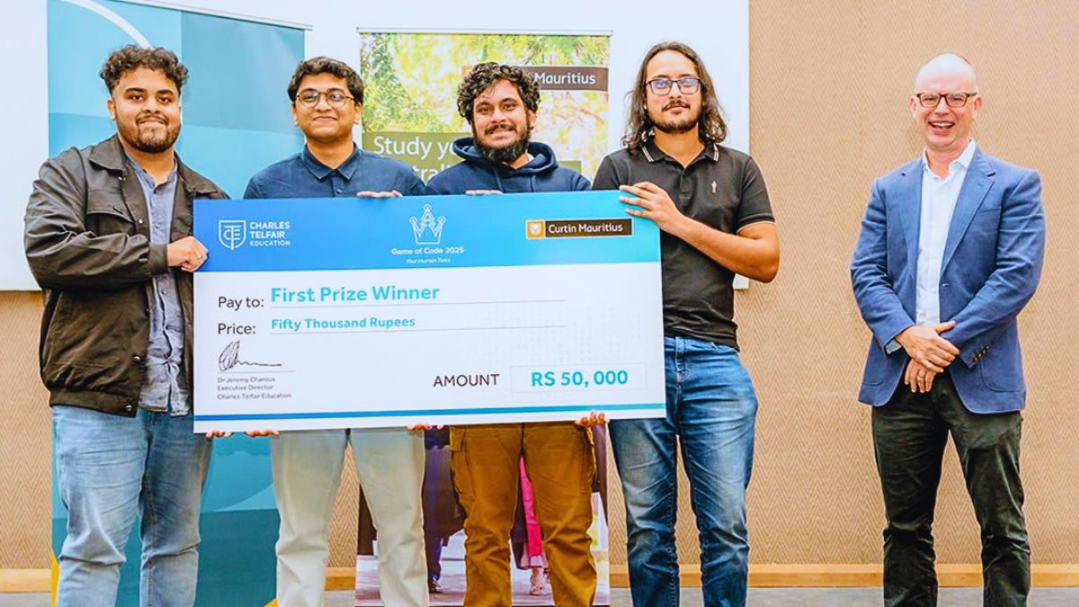Mauritian 'Game of Code' Awards Top 3 Human-Centered AI Innovations