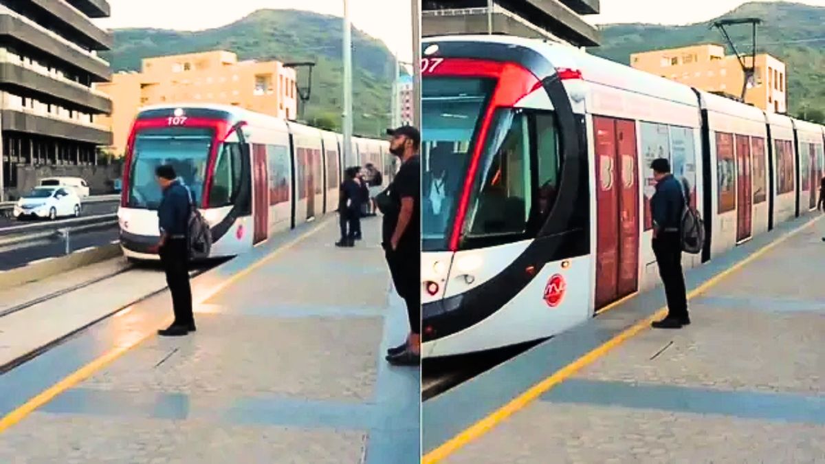 Indian-made Metro in Mauritius Wows with Clean, Calm Stations