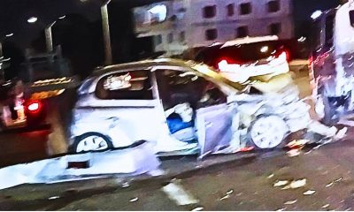 Victim Found on Road After Horror Crash; Driver Seriously Injured