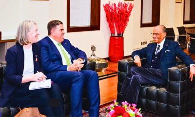 Speaker Dick Leads 7 Australian MPs in Courtesy Call to PM Ramgoolam