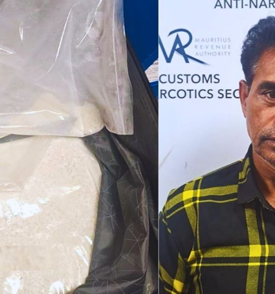 Rs 64+ Million Heroin Haul: Indian Passenger Arrested at Plaisance Airport