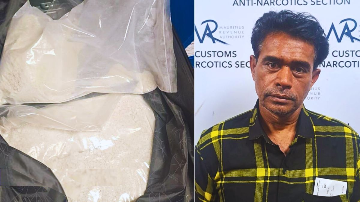 Rs 64+ Million Heroin Haul: Indian Passenger Arrested at Plaisance Airport