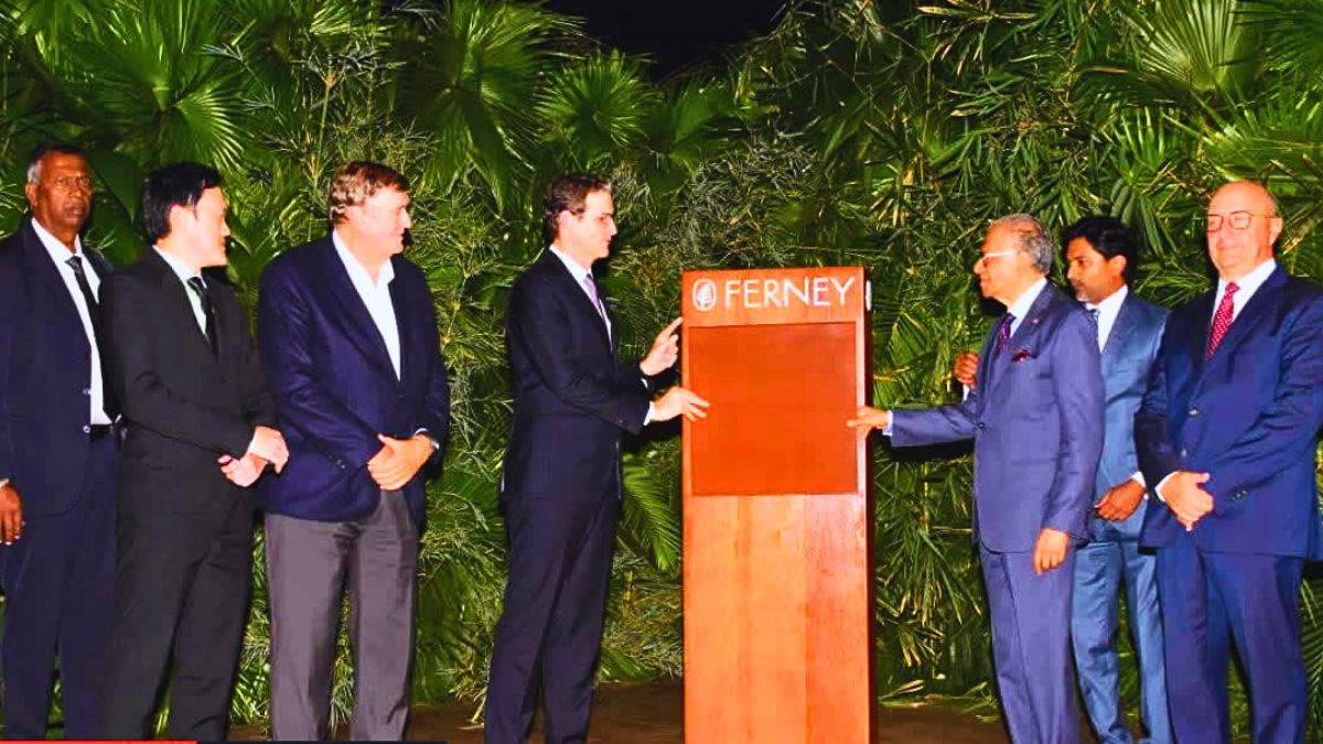 PM Ramgoolam Hails Ferney Tropical Agrihood as 'Path to Sustainable Development'
