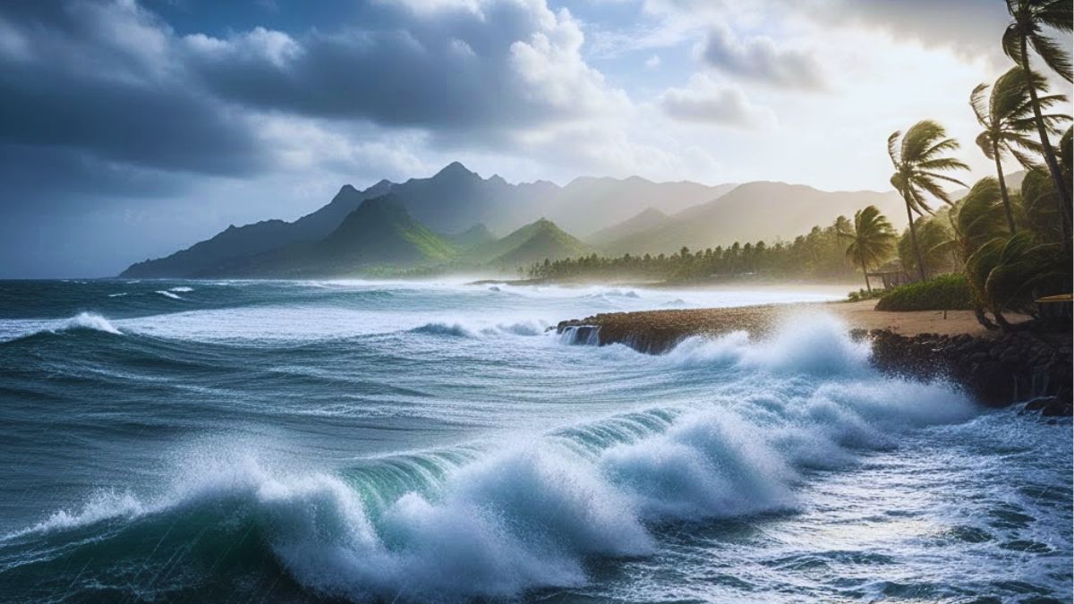 Weather Forecast: 60 km/h Gusts Batter Mauritius: Marine Warnings Issued Weather Forecast: 60 km/h Gusts Batter Mauritius: Marine Warnings Issued