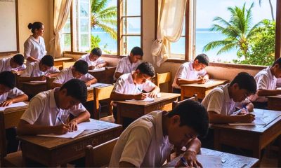 Historic 1st: Agaléga Students Sit Exams on Island, End 100s of Miles of Travel
