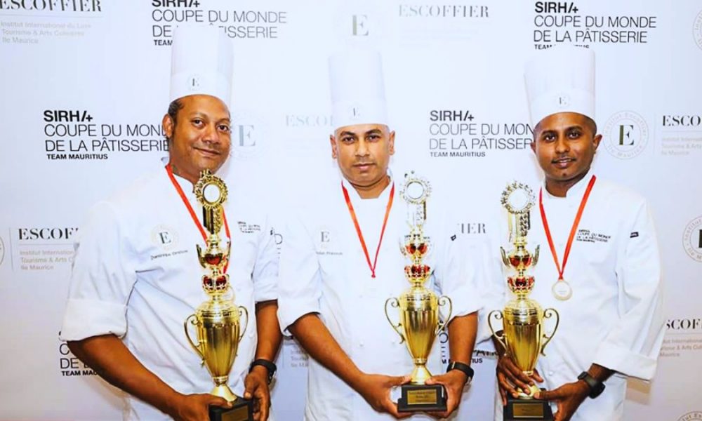 Sweet Success: 3 Mauritian Chefs Head to Pastry World Cup African Final