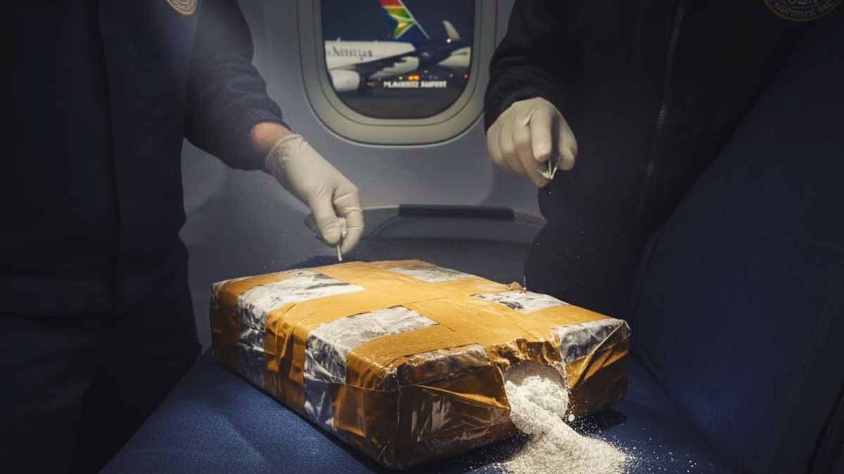 Rs 13 Million Heroin Haul Found on SAA Plane at Plaisance Airport
