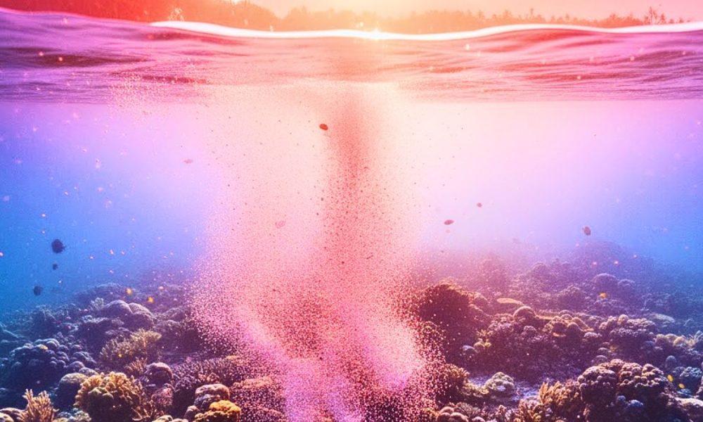 Pink Sea Phenomenon: Coral Spawning Sparks Hope for Struggling Reefs