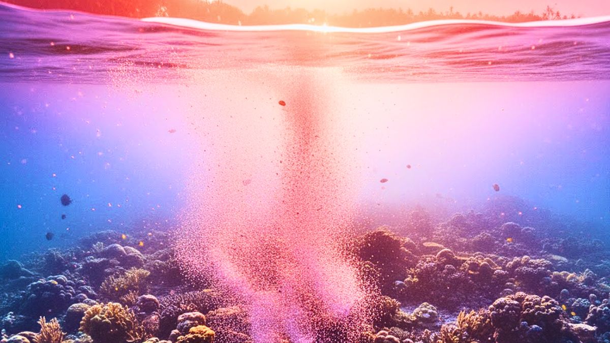 Pink Sea Phenomenon: Coral Spawning Sparks Hope for Struggling Reefs