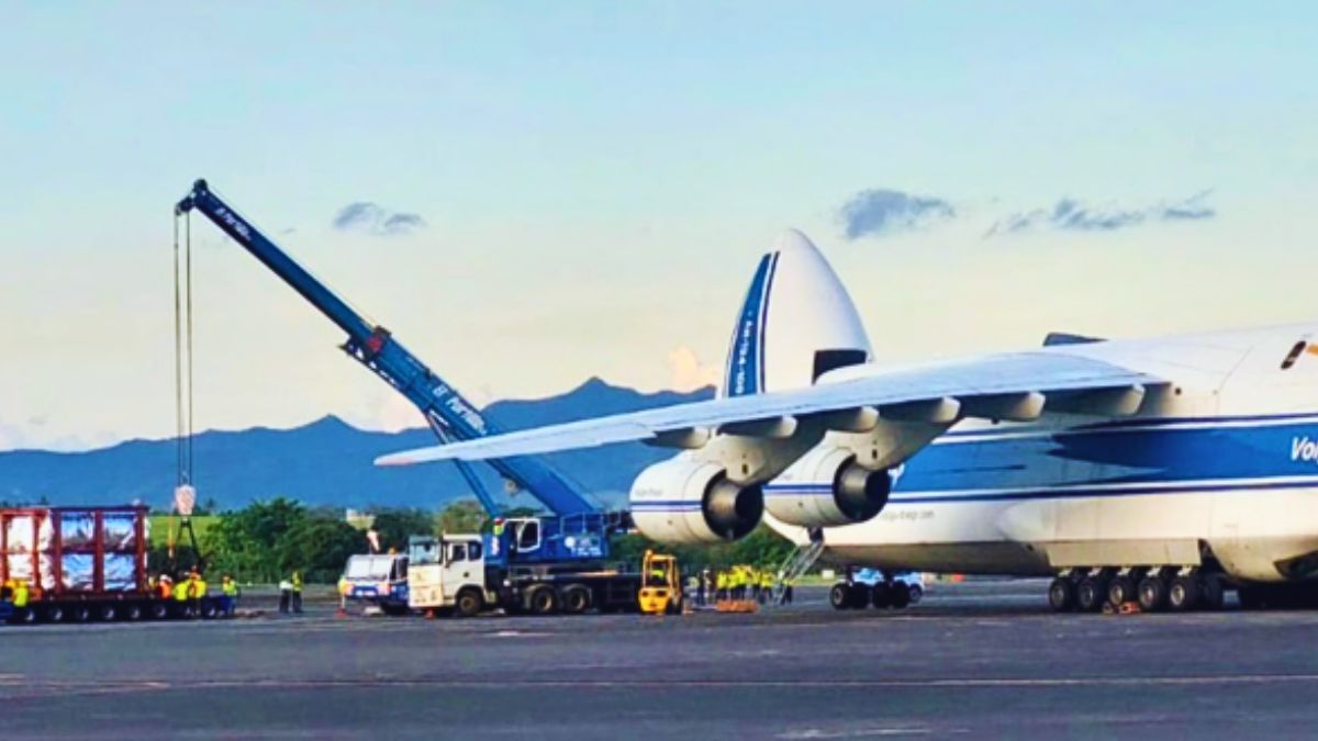 Emergency Turbine Arrives at SSR Airport to Avert Power Cuts