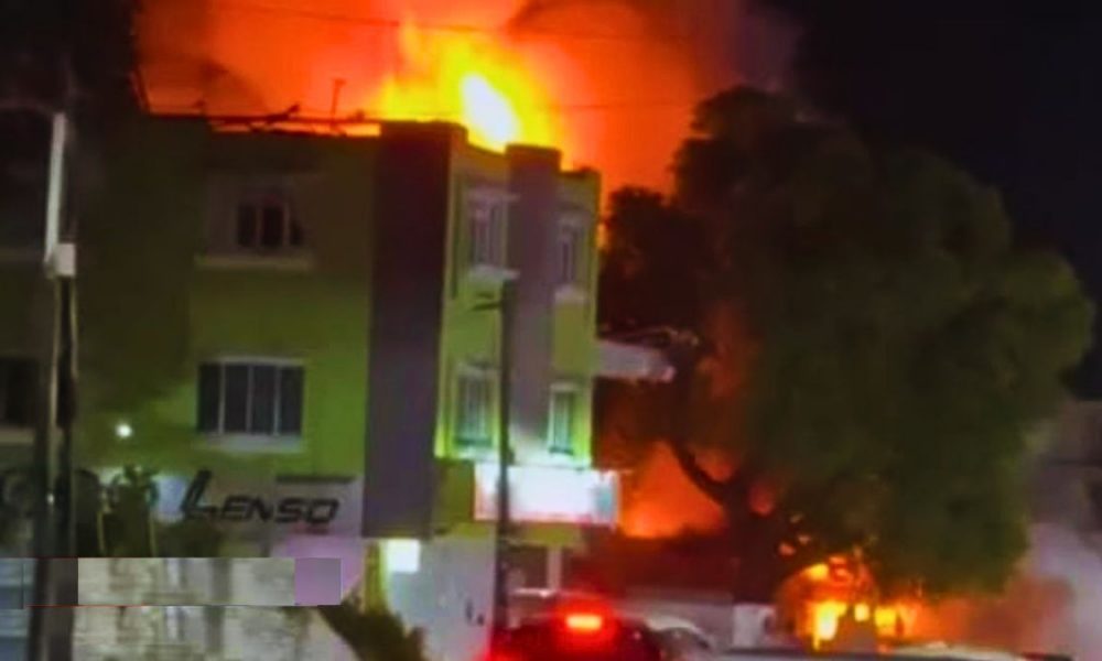 Fire Crews Battle 3 Hour Blaze As 2 Shops in Rose-Hill Burn To Ground