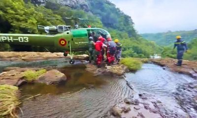 Dramatic Aerial Rescue Saves Injured Tourist at 7 Cascades