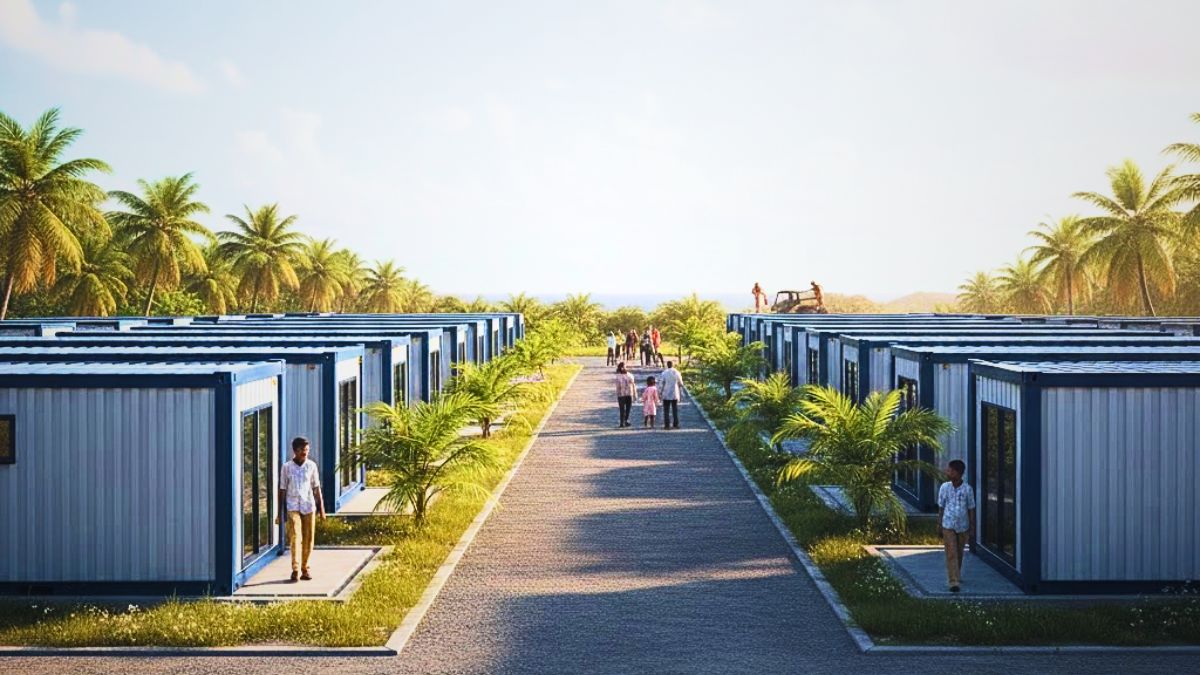 Government Funds New Modular Emergency Container Homes Project