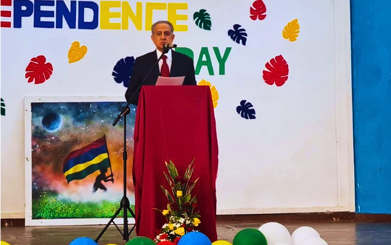 Dawood Rawat Joins 58th Independence Day Events at Prof. Hassan Raffa SSS